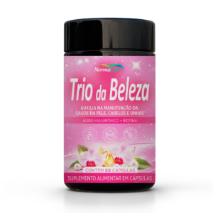 TRIO DA BELEZA – 60 Cápsulas | Cabelos, Pele e Unhas