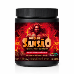 FORÇA DE SANSÃO – Pré-Treino Maçã Verde com Kiwi Ice | 300g